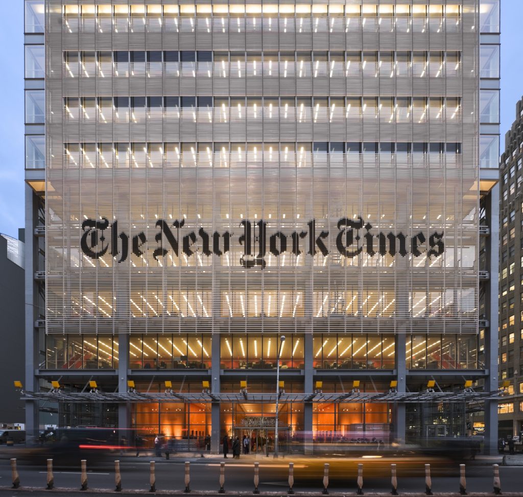 New York Times Building Renzo Piano