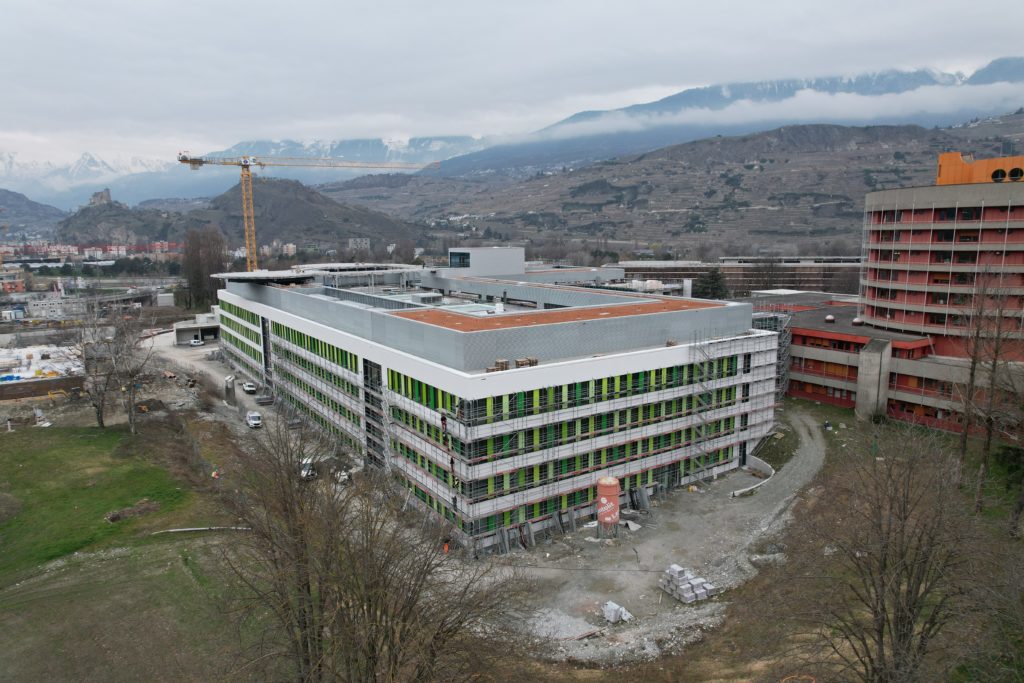 Hôpital de Sion extension